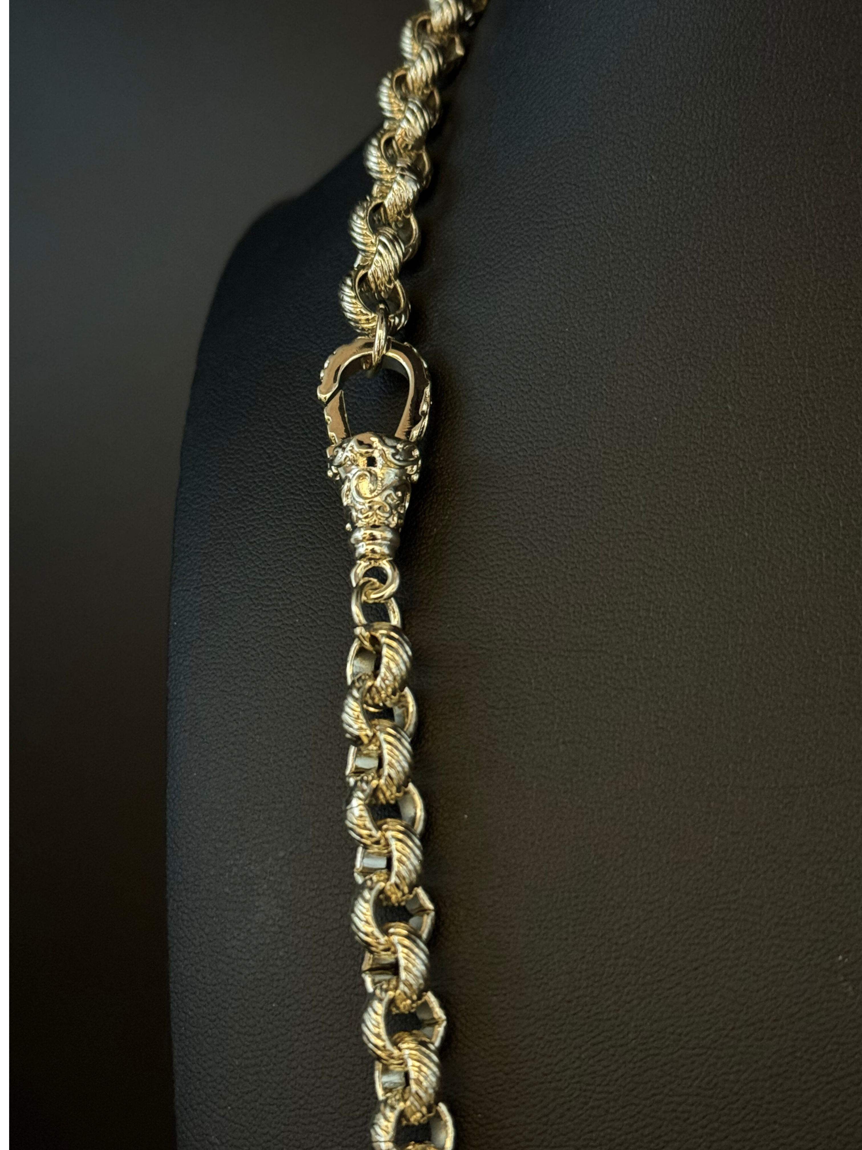9ct Gold Filled Belcher Chain 8mm