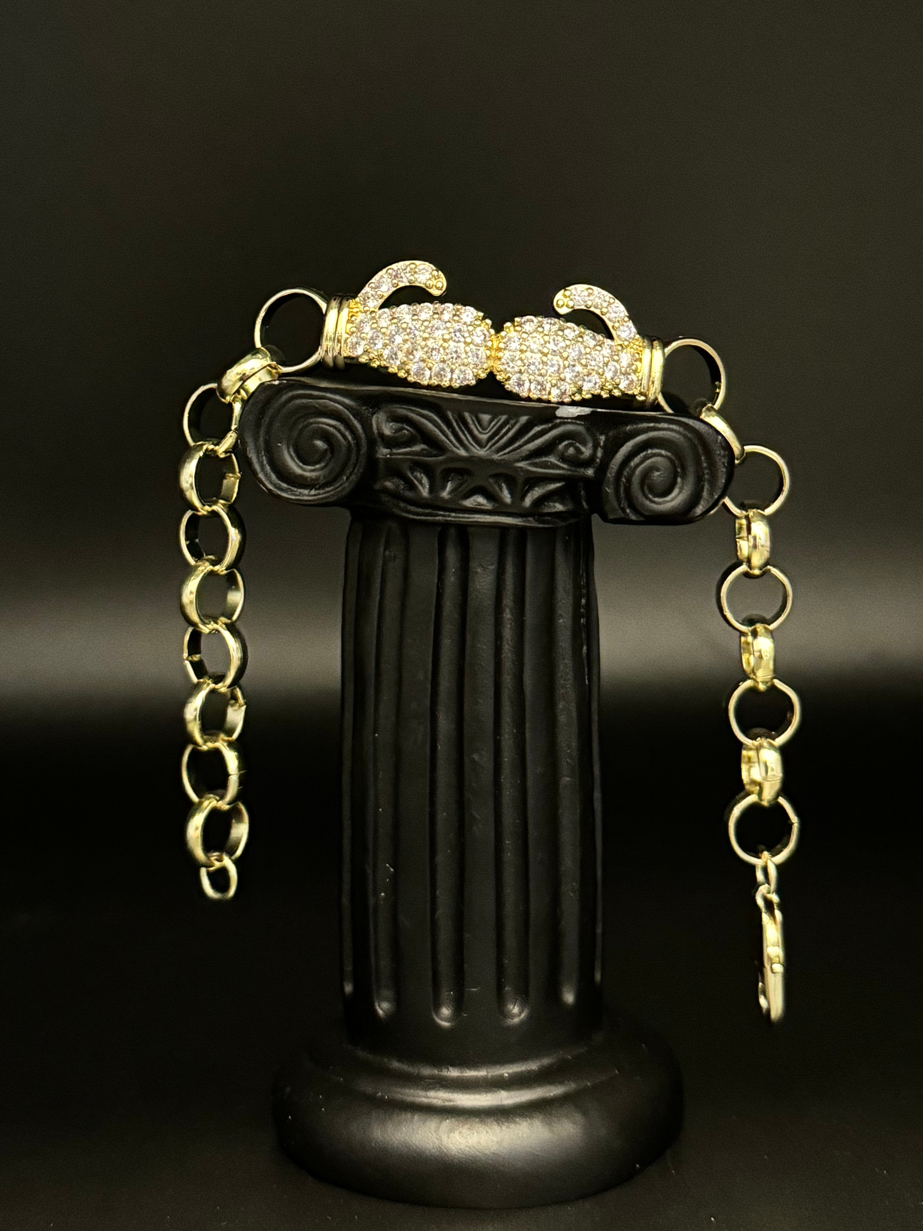 Kids Gold Filled Boxing Glove Belcher Bracelet