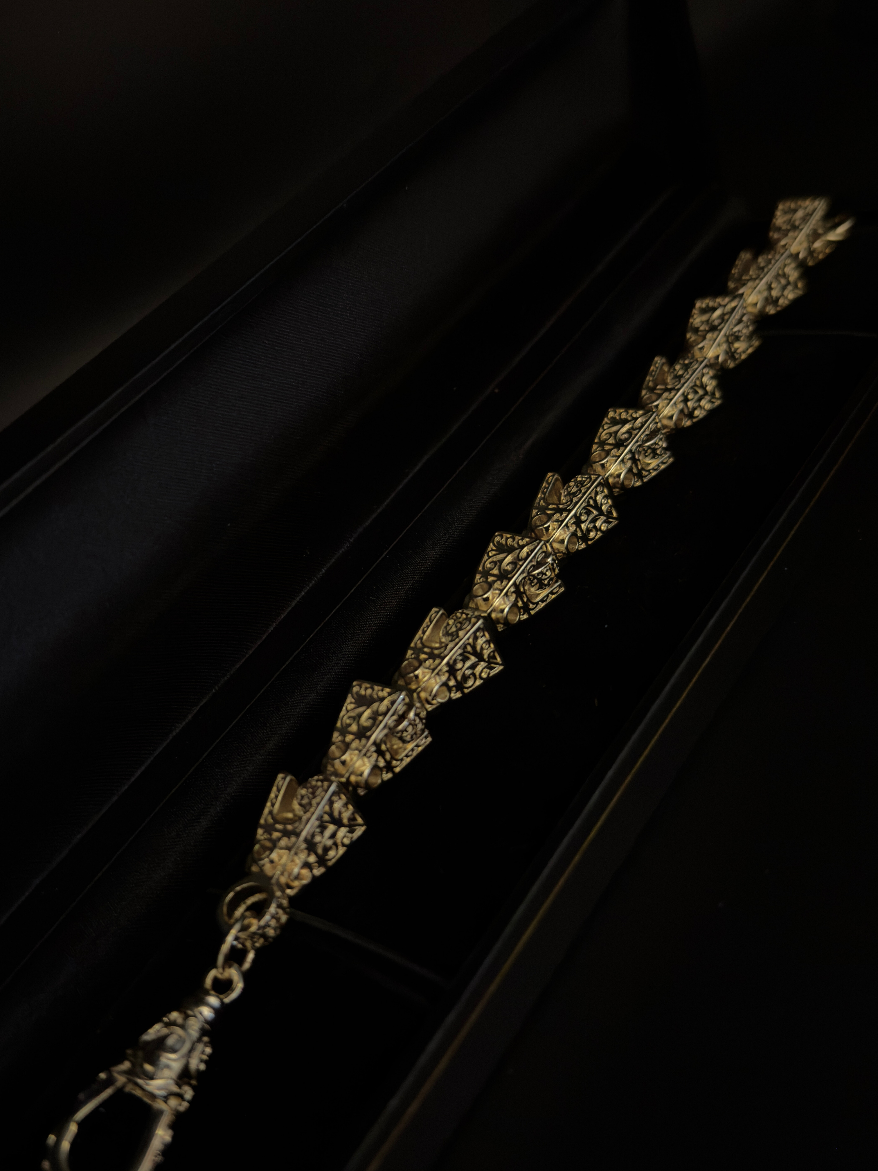 9ct Gold Filled Lego Bracelet 12mm
