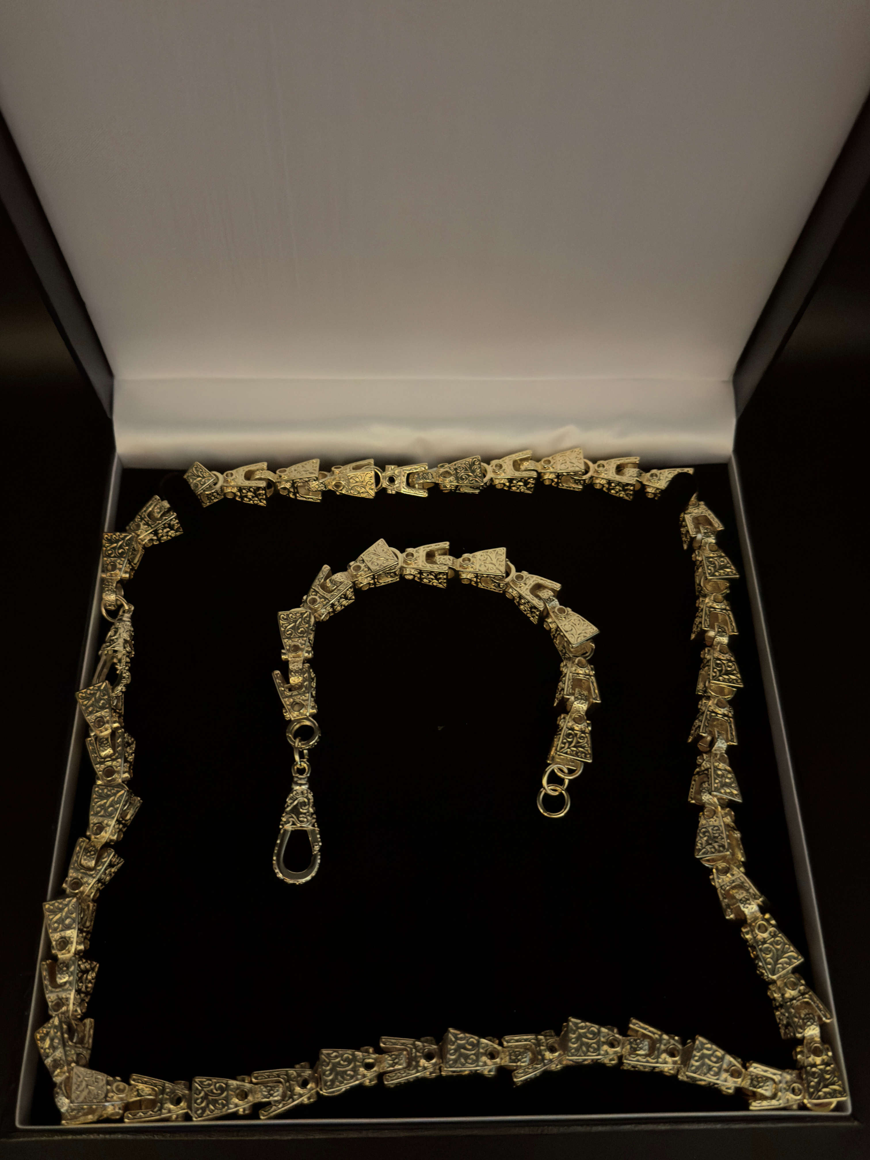 9ct Gold Filled Lego Set 12mm