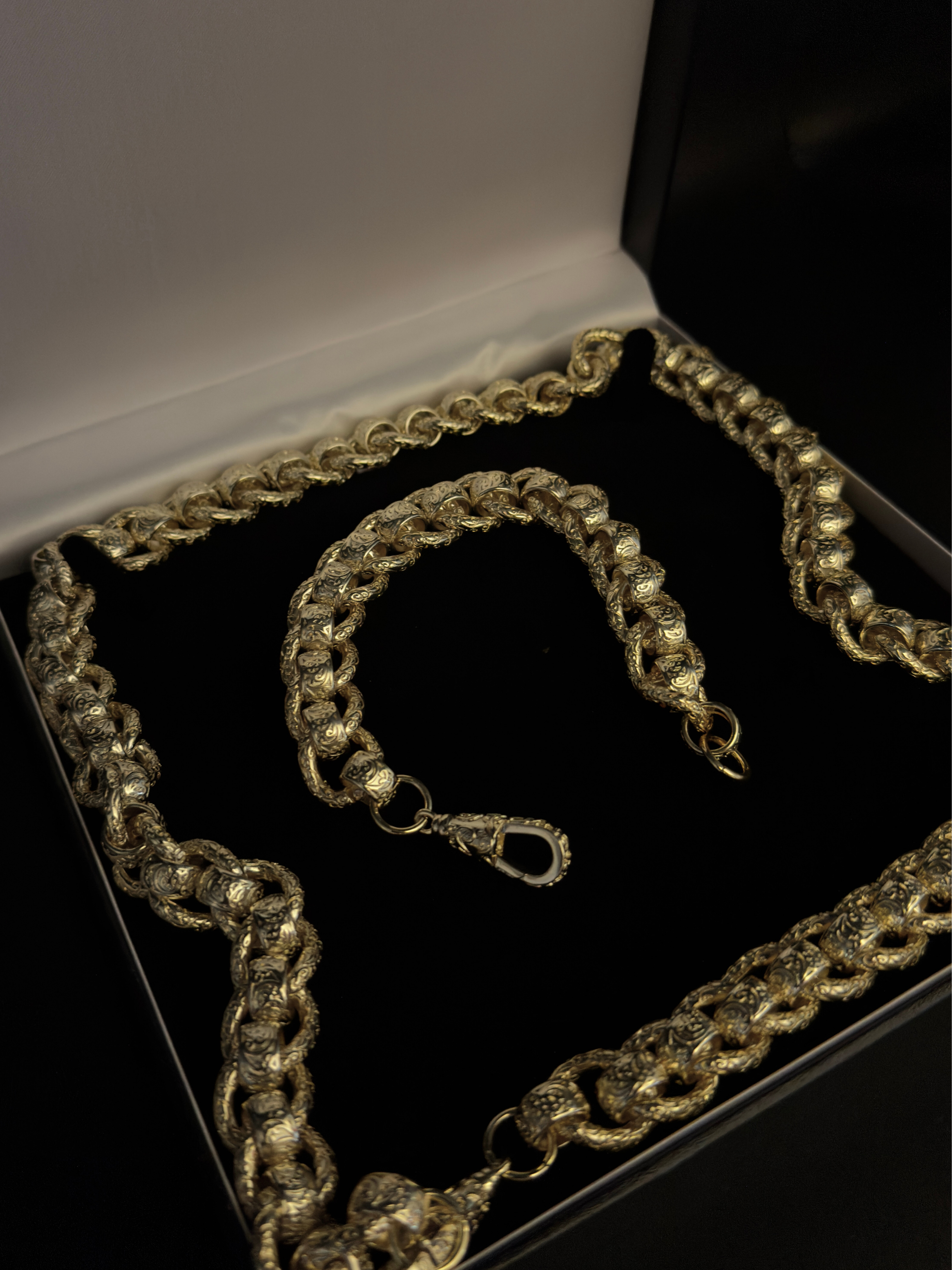 9ct Gold Filled Roller-Ball Set 15mm